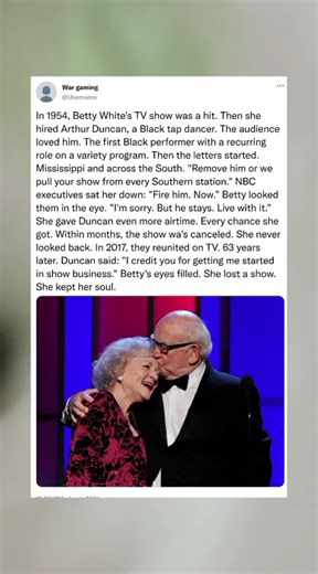 The Powerful True Story Behind Betty White’s Greatest Stand