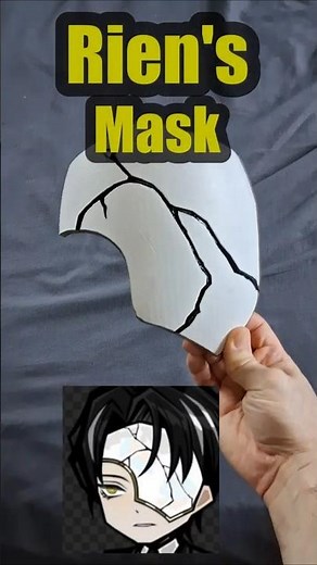 Rien's Mask from Limbus Company 3D Printed Cosplay Prop
