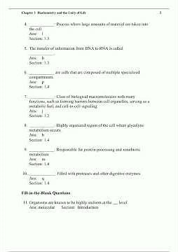Biochemistry A Short Course First Edition By John L Tymoczko Test Bank