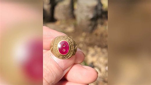 'We found your ring, Mom': Lost class ring turns up after almost 80 years