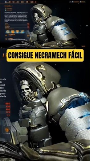CONSEGUIR NECRAMECH + BUILD ORPHIX #warframe