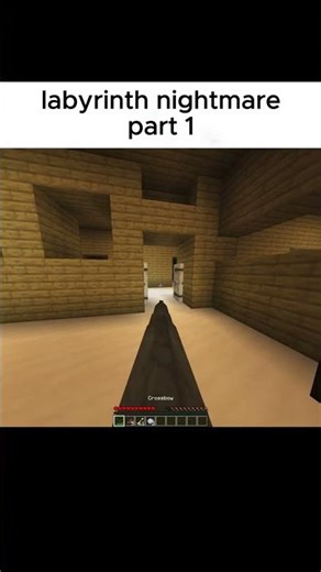 labyrinth nightmare part 1 #minecraft #mizah #horror #fnaf #memes