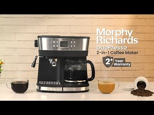 DuoPresso Coffee Maker | Morphy Richards