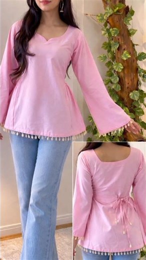 “5 Stunning Kurti Designs You NEED to Try 😍 Back Lace Trend 2026”#kurtidesign #kurti #ethnicwear#3