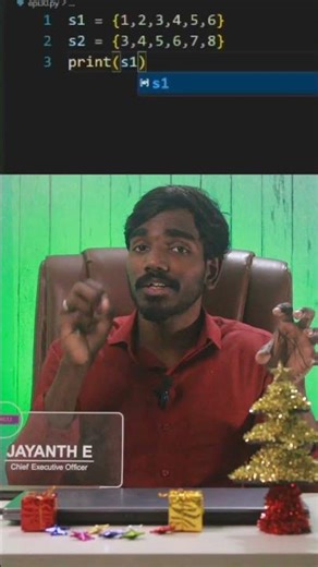 Learn Python in a minute Epi - 33 | Set Functions #python #pythontamil #Pythonsets #pythontutorial