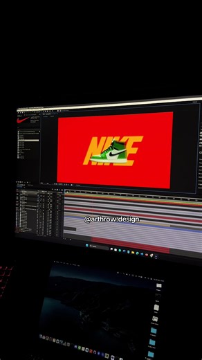 Creating Captivating Nike Motion Graphics with After Effects