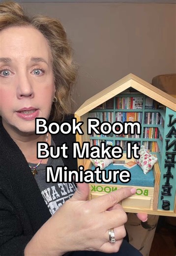 Create Your Own Miniature Book Room