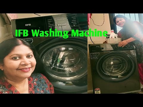 IFB Front Load Washing Machine 7 kg Demo l Fully Automatic Machine With Steam Option