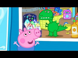 George Pig Gets A Brand New Dinosaur 'Dino-Rawr' 🐷 🦖 Adventures Of Peppa Pig