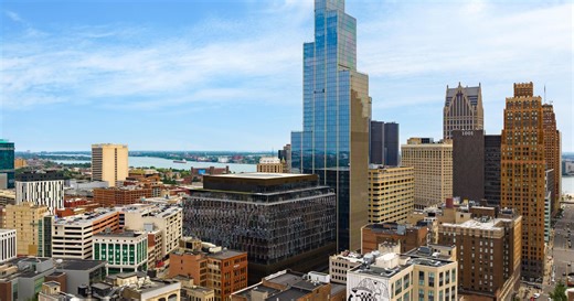 Take a tour of the completed 12-story Hudson's Detroit office building