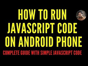 How to Run JavaScript Code on Android | JS Run App | Write, Run JavaScript & jQuery on Android