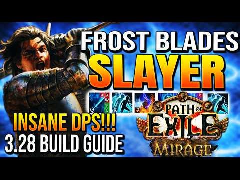 THIS FROST BLADES BUILD IS S-TIER IN 3.28! Path of Exile Build 3.28 (NEW META)