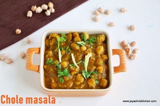 Easy chole masala recipe