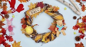 Welcome Fall With A DIY Winnie The Pooh Wreath! | Chip and Company