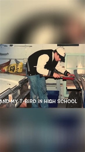 Classic T-Bird Restoration: High School Dreams & Roadside Memories #shorts