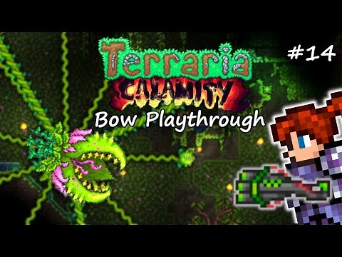 PLANTERA in Revengeance Mode! Calamity Terraria Let's Play #14 | Bow Ranger Class Playthrough
