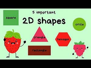 Naming Shapes 2D INTERACTIVE FOR KIDS