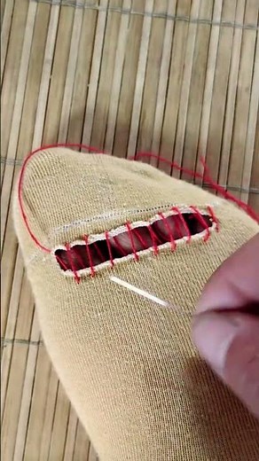 The sewing techniques with needles and threads taught by Yanling#Sewing with needle and th