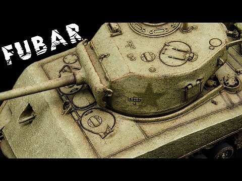Let's Make The Sherman "Lived in" With Basic Weathering Techniques | M4A3E8 | Tamiya 1/48