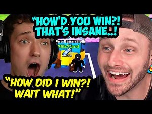 Crainer FINALLY BEATS SSundee in a Roblox GAME!