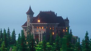 Spooky Mansion Minecraft Map
