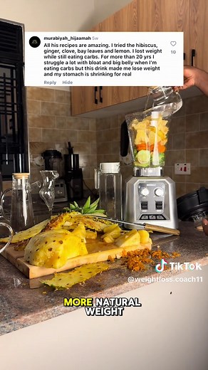 Natural Recipe to Reduce Bloating and Aid Weight Loss