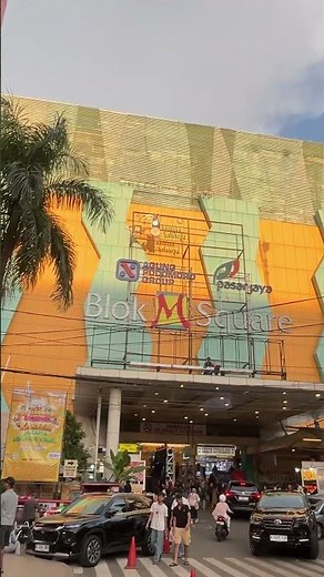 Real Life in Blok M Jakarta 🌆 Busy Street Walk Indonesia