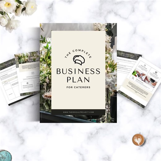 Catering Business Plan Template | Editable Canva Planner for Food Entrepreneurs & Chefs - Etsy