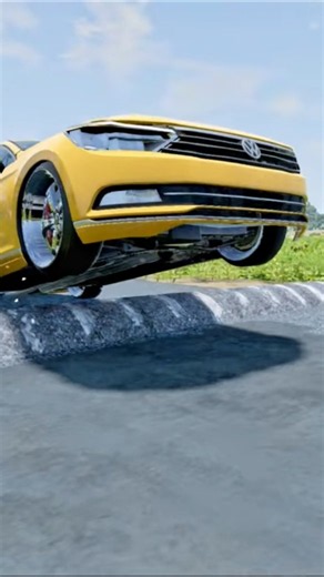 Vw Passat B8 Vs Toyota Camry vs Speedbump