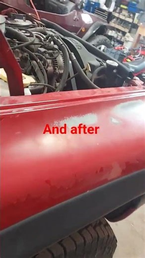 before and after the truck I call fire ball.