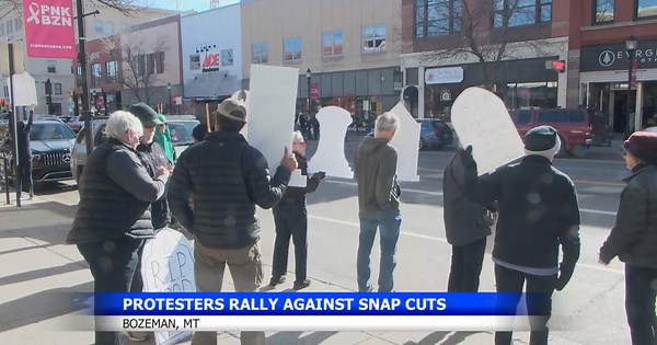 Gallatin Valley group protests potential SNAP and Medicaid cuts