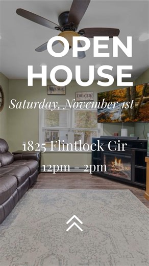  OPEN HOUSE ALERT! This Saturday, Nov 1st | 12–2 PM  1825 Flintlock...
