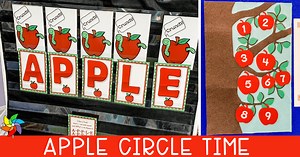 Apple Circle Time for Preschoolers