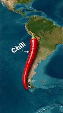 Why Chile Is So Long & So Thin 🇨🇱 🌶️ History of the Longest & Narrowest Country 🤯