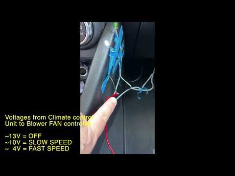 Troubleshooting AC Blower problems 2021 Mazda CX-3