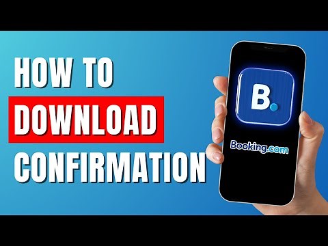 How to Download Booking Confirmation From Booking.com Tutorial - 2025