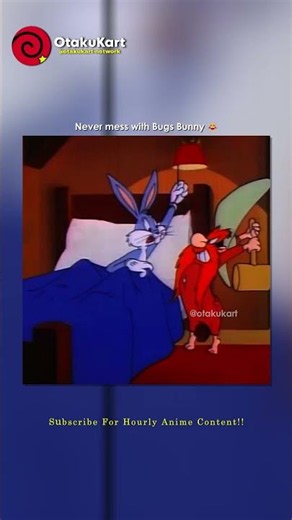 Never mess with Bugs Bunny 😂 #shorts #cartoon