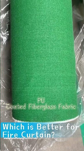 Which is Better for Fire Curtain? #suntex #firesafety#firecurtain #smokecurtain