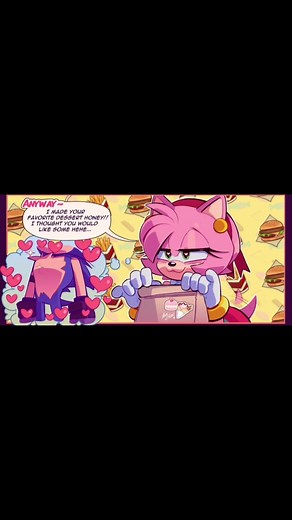 Sonic and Amy -