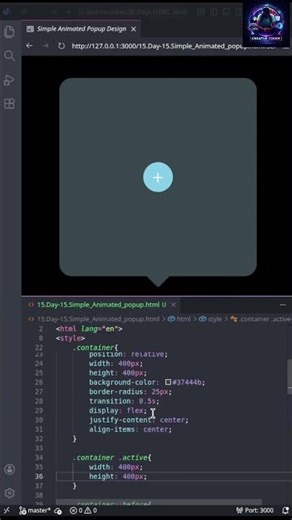 PopUp Design using HTML,CSS | #shorts#viral#trending#html#css#js#webdesign