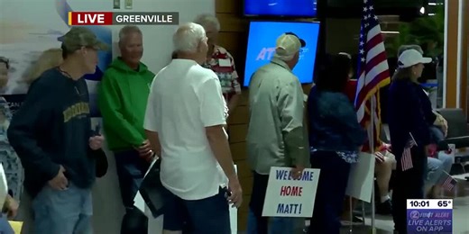 Old Glory Honor Flight Mission 76 returns home