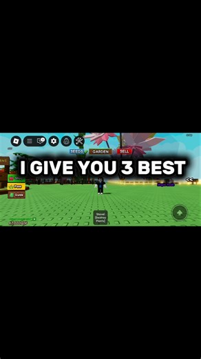 i give you 3 best codes #roblox #growagarden
