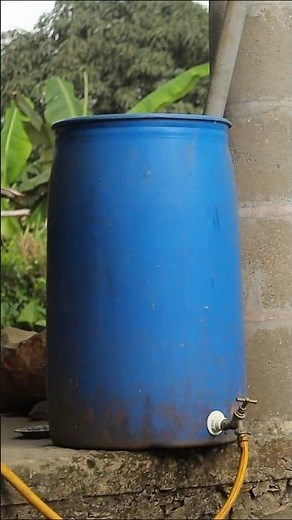 Refreshing Our Catfish Tank With Rainwater #farmlife #localsatellitetv