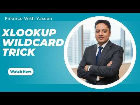 How to Use XLOOKUP with Wildcards in Excel | Partial Match Lookup Tutorial