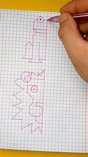 Wild Art: Drawing a Powerful LION and a Quick FROG! 🦁 🐸 | Easy Grid Art Tutorial