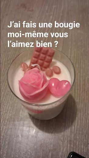 l’explication est dans la description #bougie #faismaison