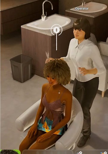 InZOI April Update: Hair Salon Mishap! 😭 #inzoi #inzoigame