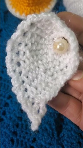crochet sea shell Keychain idea# love knitting #crochet