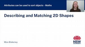 MATes1u1L3 VID2 - Naming and sorting 2D shapes