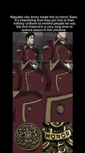 Republic city Army made this to honor Zuko